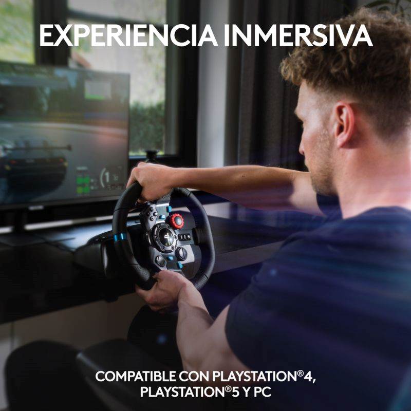 Volante de Carreras y Pedales Logitech G29 Driving Force para PlayStation y PC