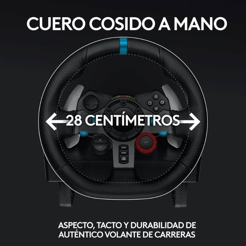 Volante de Carreras y Pedales Logitech G29 Driving Force para PlayStation y PC