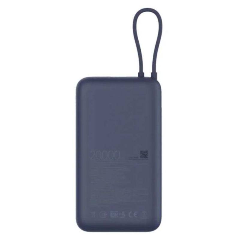 PowerBank Xiaomi Cable Integrado 20000mAh USB/USB-C Azul