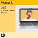 Laptop HP 15‑fc0250la 15.6" AMD Ryzen 5 7520U 8GB RAM 512GB SSD AMD Radeon 610M W11 Home Azul Teclado Español