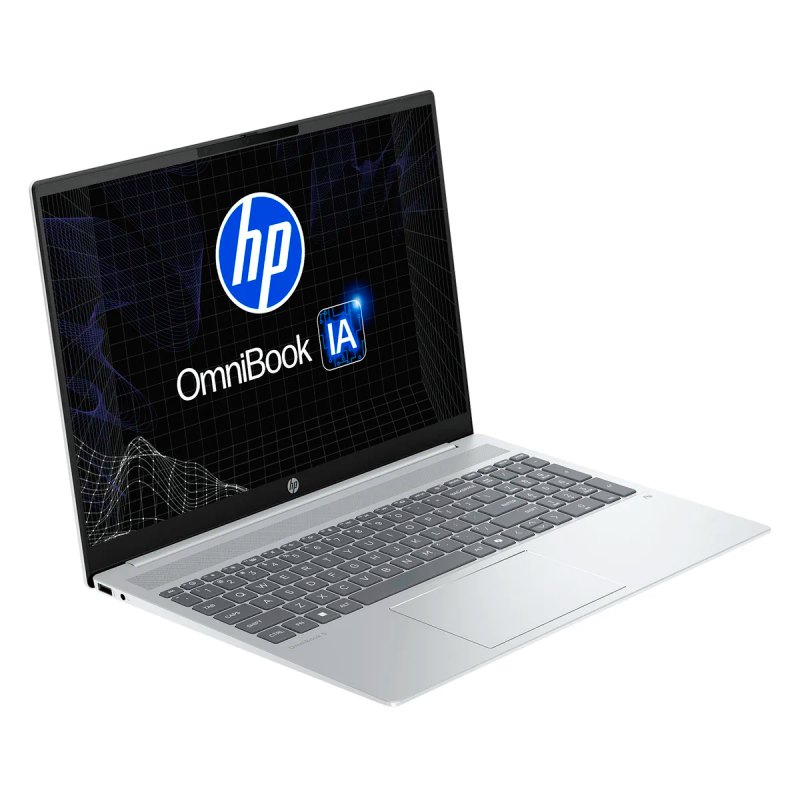 Laptop HP OmniBook 5 16" AMD Ryzen AI 5 340 16GB 512GB SSD W11 Home Plata