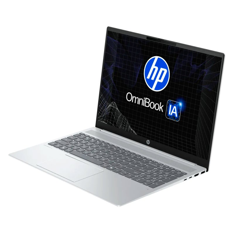 Laptop HP OmniBook 5 16" AMD Ryzen AI 5 340 16GB 512GB SSD W11 Home Plata