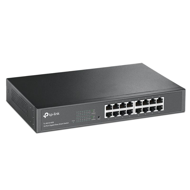 Switch TP-Link TL-SG1016DE 16 Puertos 10/100/1000Mbps para Rack