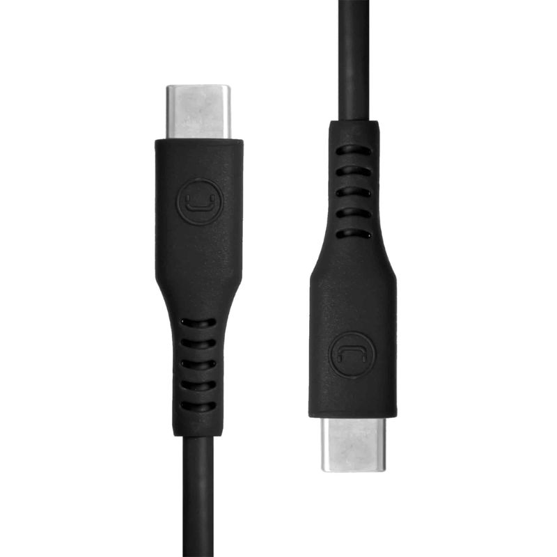 Cable USB-C a USB-C Unno Tekno CB4075BK 1.5 Metros Negro