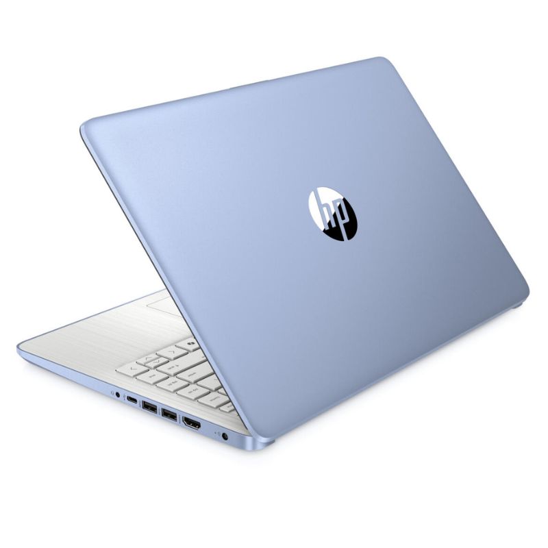 Laptop HP 14-DQ6102 14" Intel N150 4GB RAM 128GB UFS Intel Graphics W11 Home Azul Cielo Teclado Inglés