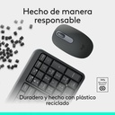 Teclado y Mouse Inalámbrico Logitech MK250 Bluetooth Negro Español 