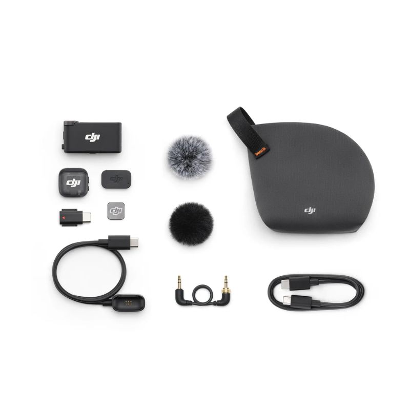 Micrófono DJI Mic 3 (1 TX + 1 RX) Negro