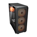 Case Gaming Cougar MX600 AIR PRO Media Torre ATX Negro (Sin Fuente)