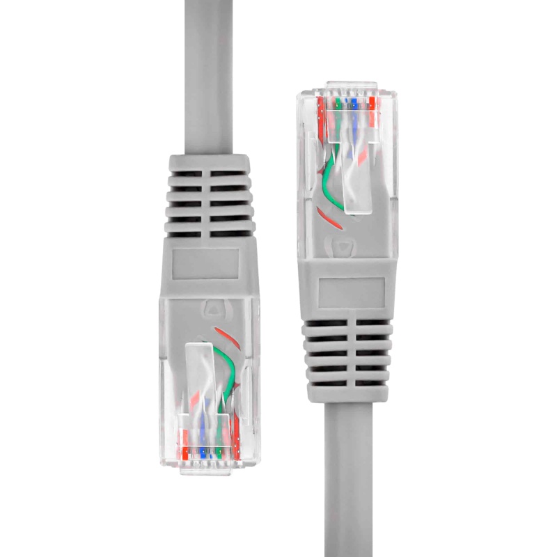 Cable de Red Unno Tekno CB4325GY con Puertos RJ45 CAT6 7.5 Metros