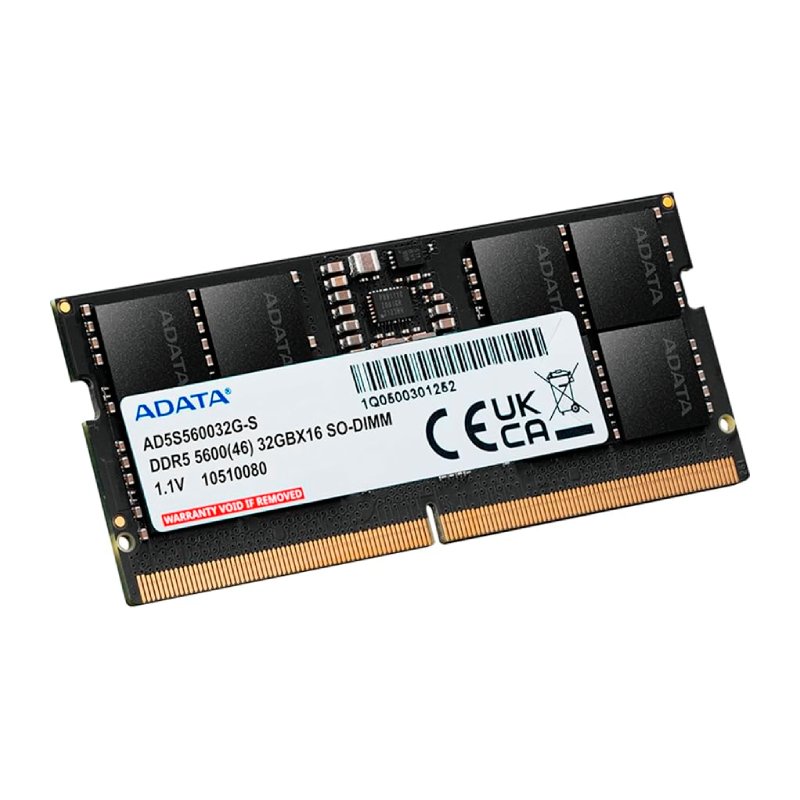 Memoria RAM DDR5 SODIMM 16GB ADATA Premier 5600MHz CL46