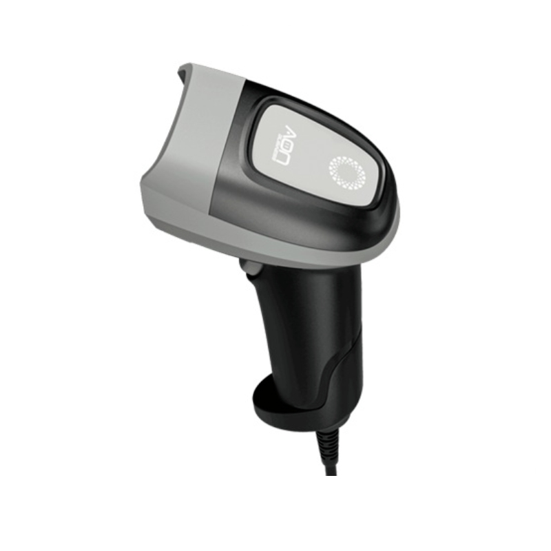 Lector de código de barras AON HS-10L 1D 2D USB con soporte