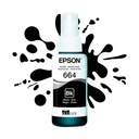 Botella de Tinta Epson T664 Negro 70ml