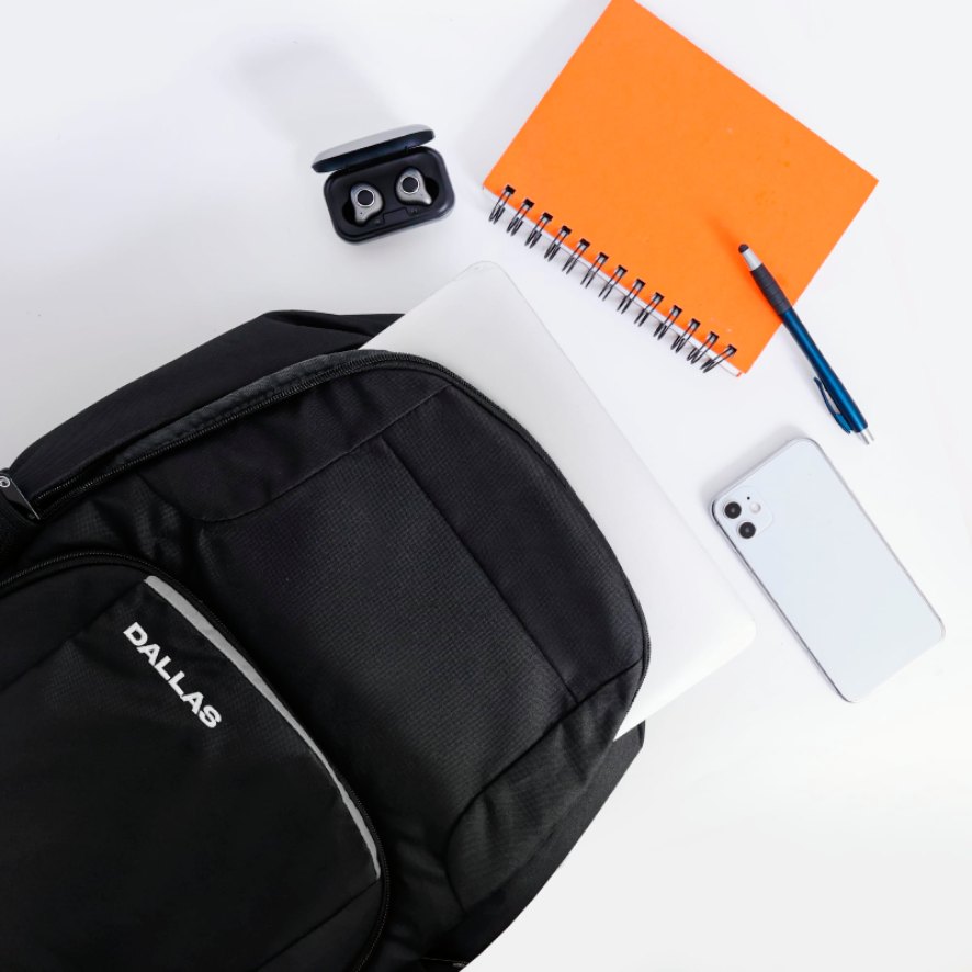Mochila Unno Tekno Dallas 15.6" Negro
