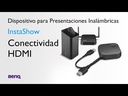 Kit de Presentaciones Inalámbricas BenQ InstaShow WDC15 4K UHD HDMI / USB-C