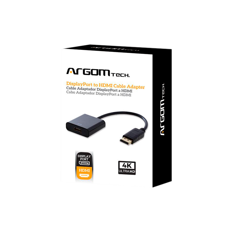 Adaptador Display Port a HDMI Argom