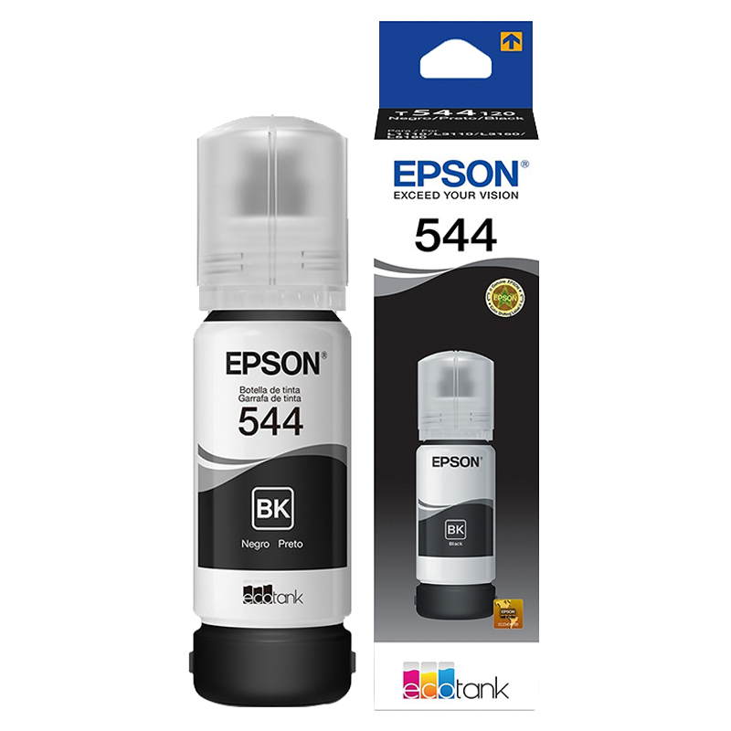 Botella de Tinta Epson T544 Negro 65ml