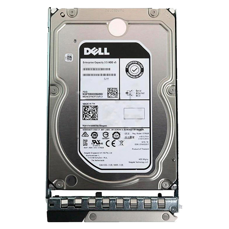 Disco Duro 3.5" 2TB Dell 512n 7200RPM SATA 6Gbps Hot Plug