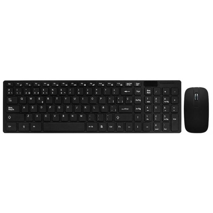 Teclado y Mouse Inalámbrico Argom Classic USB Negro Español