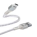 Cable USB-C a USB Argom ARG-CB-0025WT 1.8 Metros Trenzado Blanco