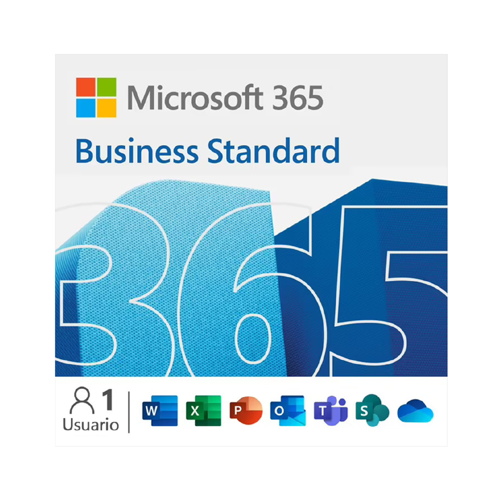 Licencia de Microsoft 365 Empresa Estándar ESD 1 Año ***FISICA***