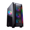 Case Gaming Cougar MX410 Mesh-G RGB Media Torre Vidrio Templado ATX (Sin Fuente)