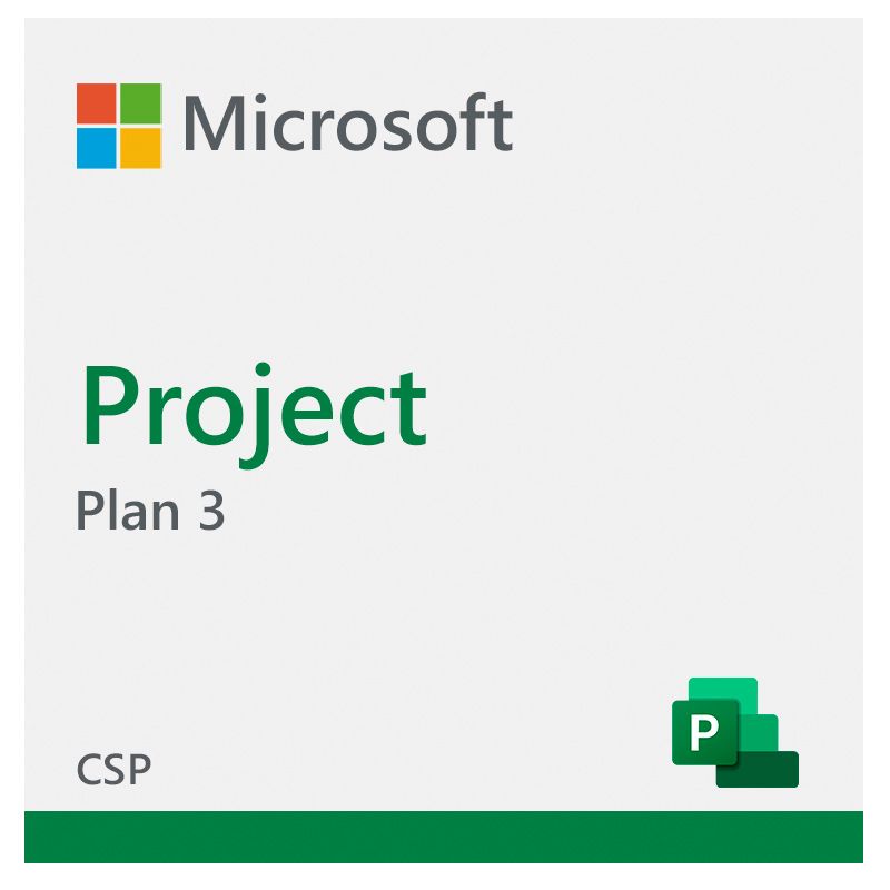 Licencia de Project Plan 3 CSP 1 Año