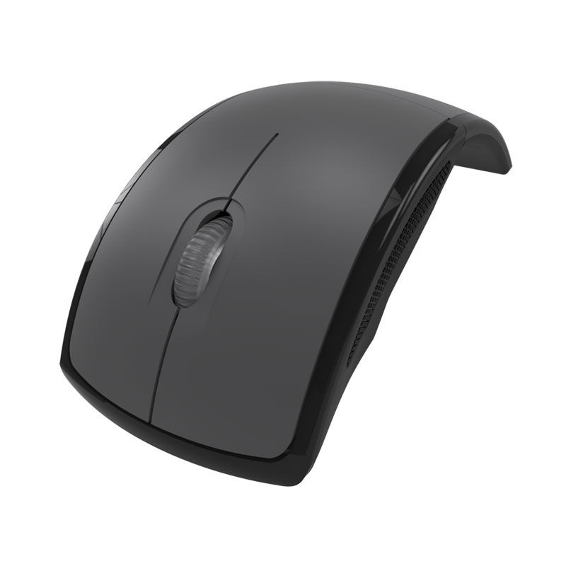 Mouse Inalámbrico Klip Xtreme Lightflex Óptico 1000DPI Gri