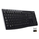 Teclado Inalámbrico Logitech K270 USB Español Negro