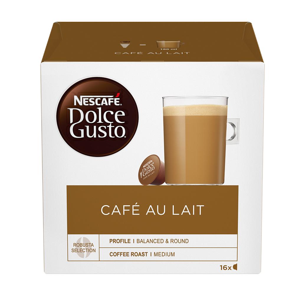 Cápsulas Au Lait para Nescafé Dolce Gusto