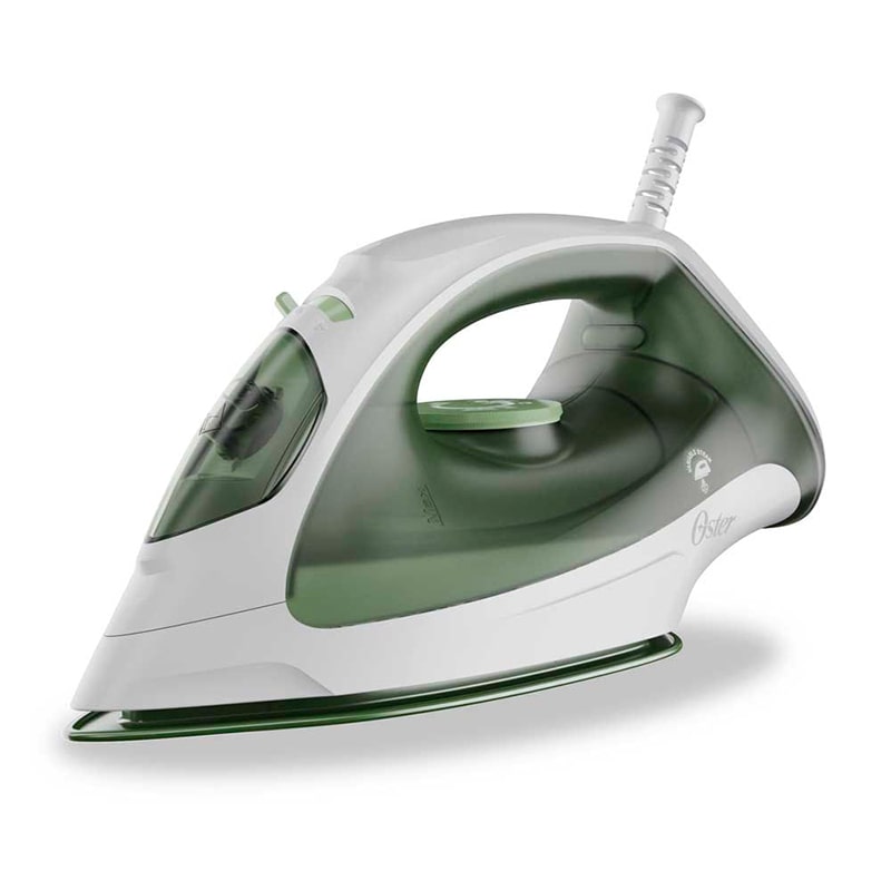Plancha Oster para Ropa a Vapor Suela anti-adherente Verde