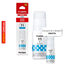 Botella de Tinta Canon GI-11 Cian 70ml