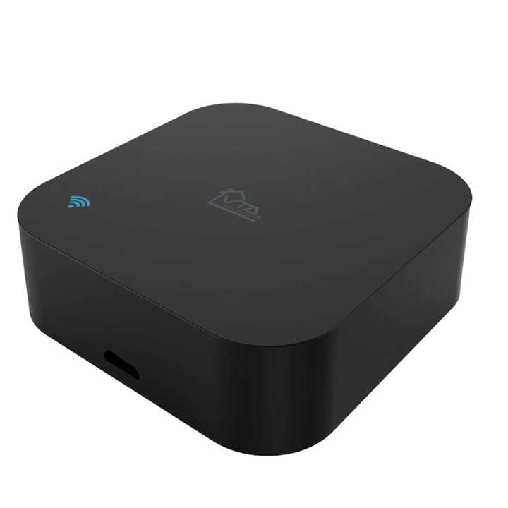 Control de Dispositivos VTA+ Infrarojo Smart Home Wi-Fi Negro