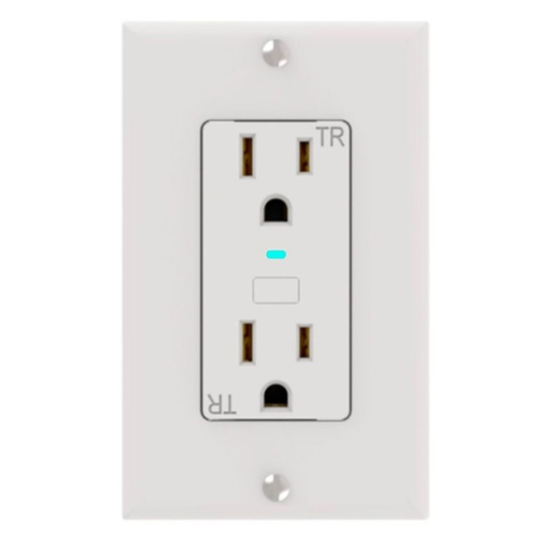 Tomacorriente de Pared Inteligente VTA+ 2 tomas Smart Home Wi-Fi