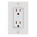 Tomacorriente de Pared Inteligente VTA+ 2 tomas Smart Home Wi-Fi