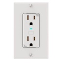 Tomacorriente de Pared Inteligente VTA+ 2 tomas Smart Home Wi-Fi