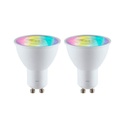 Bombilla LED Inteligente VTA+ GU10 RGB 125VAC Smart Home Wi-Fi 2pc