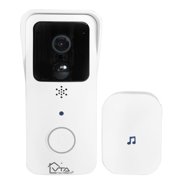 Video Portero Inteligente VTA+ Doorbell 1080P con Timbre Smart Home Wi-Fi