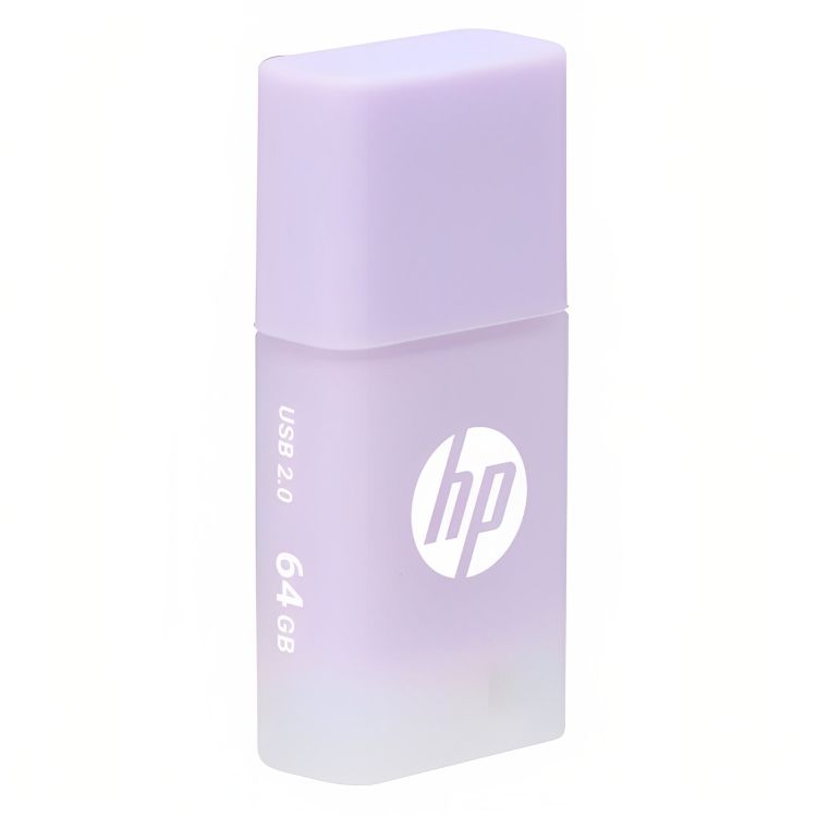 Memoria USB HP 64GB v168 2.0 Flash Drives Lila