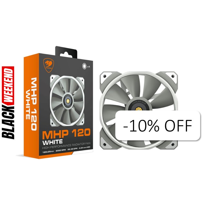 Ventilador Cougar MHP 120mm Blanco