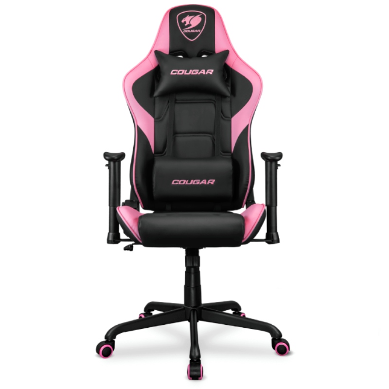 Silla Gaming Cougar Armor Elite Eva Negro Rosado
