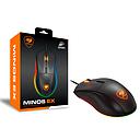 Mouse Gaming Alámbrico Óptico Cougar Minos EX 6400DPI 6 Botones