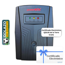 UPS 500VA PowerBox PBR506 250W 6 Salidas