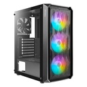 Case Gaming Antec NX292 Media Torre Vidrio Templado ATX Negro