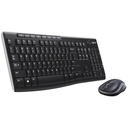 Teclado y Mouse Inalámbrico Logitech MK270 Negro Español