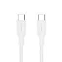 Cable USB-C a USB-C Argom Duraflex 1.8 Metros Blanco