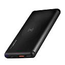 PowerBank Argom S12W 12000mAh USB Carga Inalámbrica Negro