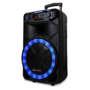 Bocina Bluetooth Dolphin SP-1500RBT Party Speaker 15" 3100W Negro