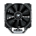 Enfriador de Aire 155mm Cougar Forza 50 Essential Negro