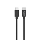 Cable USB-C a USB-C AON AO-CB-5000 3.5 Metros Negro