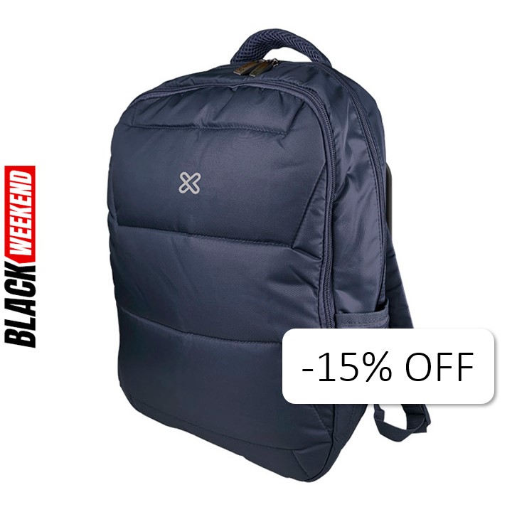Mochila Klip Xtreme Monaco 15.6" Azul